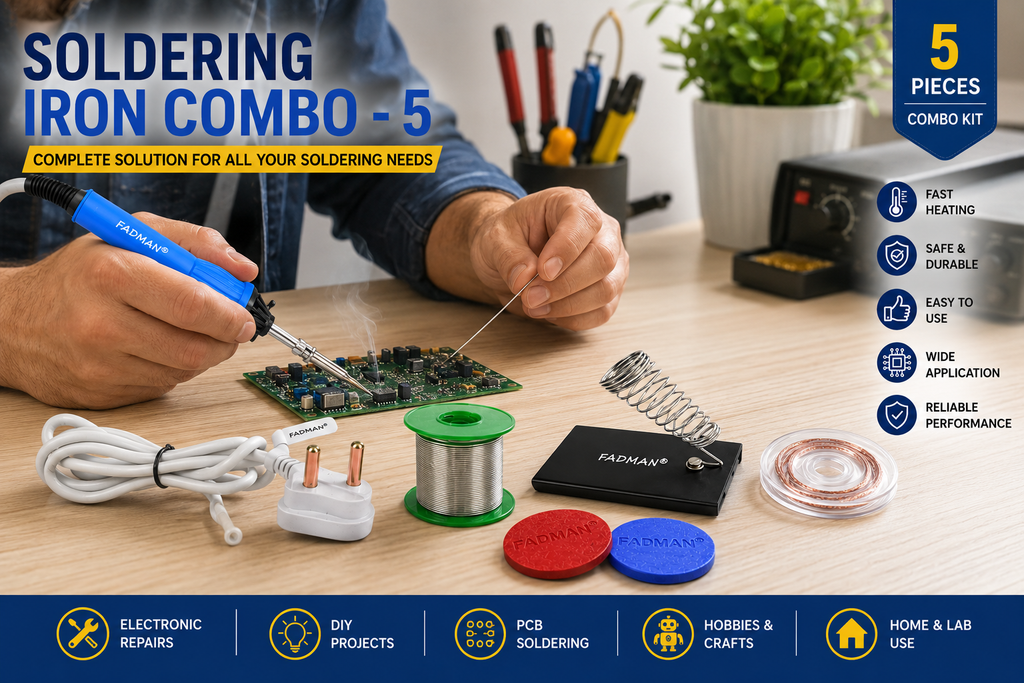 25W SOLDERING IRON KIT PACK OF 5