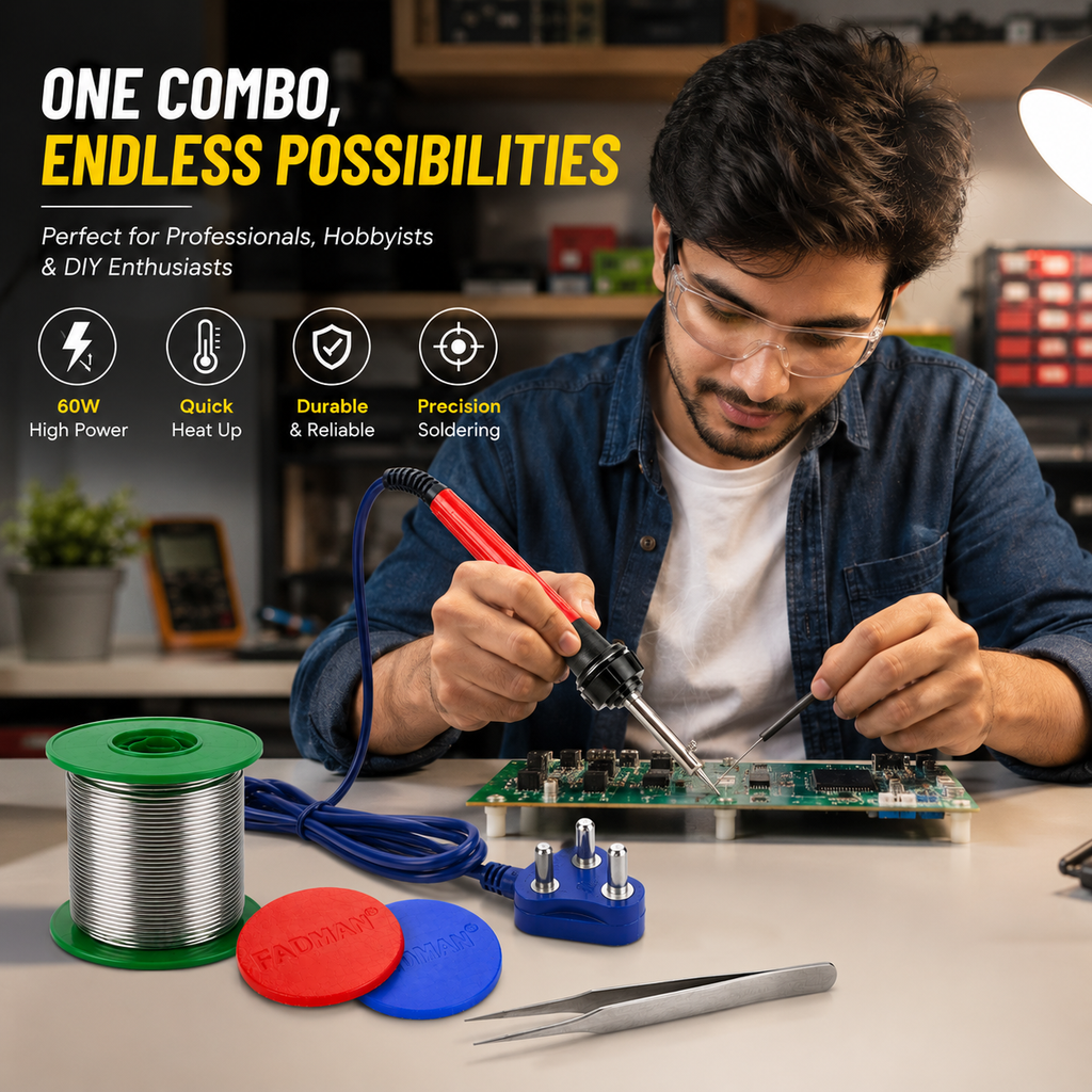 60W SOLDERING IRON KIT PACK OF 4