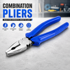 5-in-1 Multi-Purpose Hand Tool Kit with Combination Plier, Wire Cutter, Electrical Tester, Screwdriver Set & Claw Hammer for Home, Repair & DIY Use