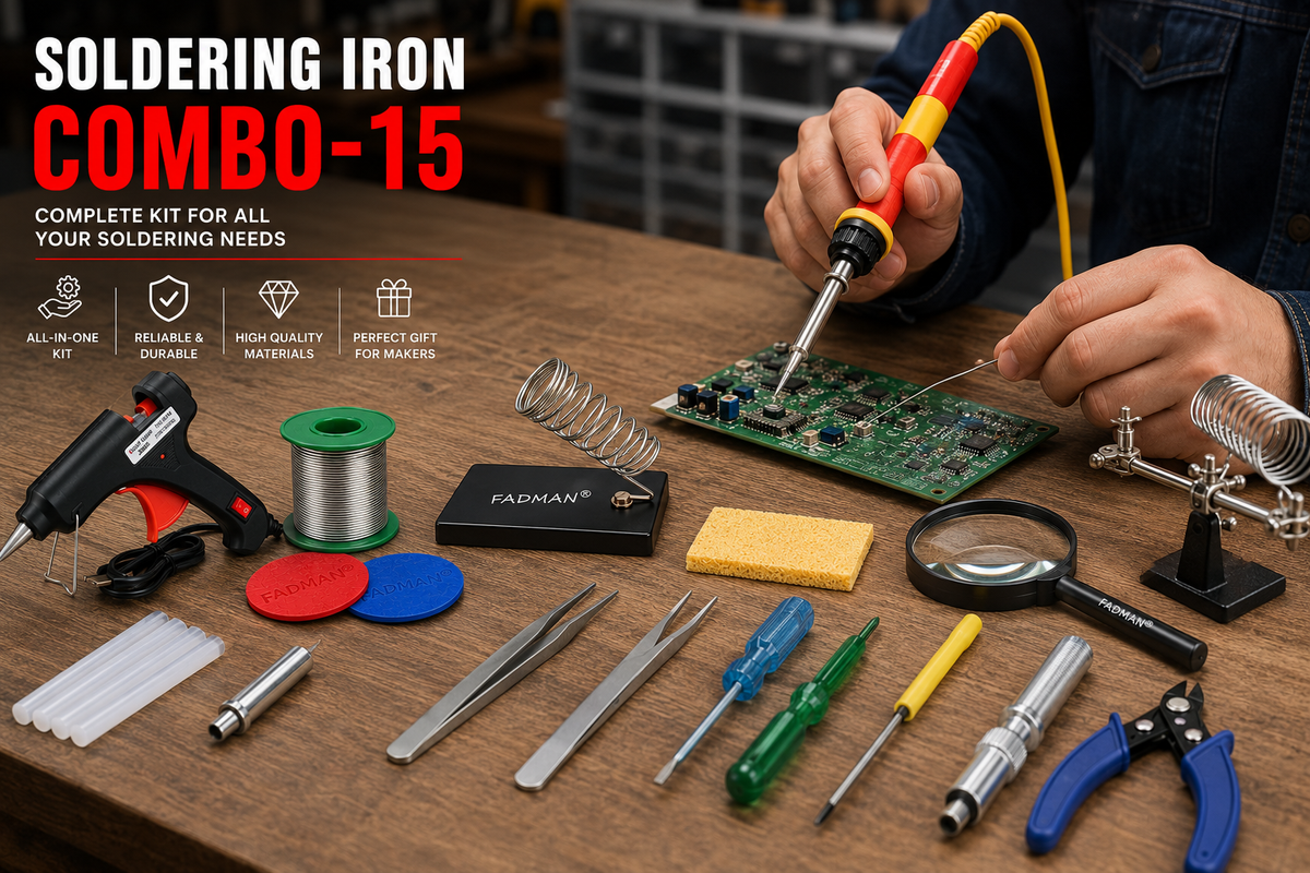 25W SOLDERING IRON KIT PACK OF 15