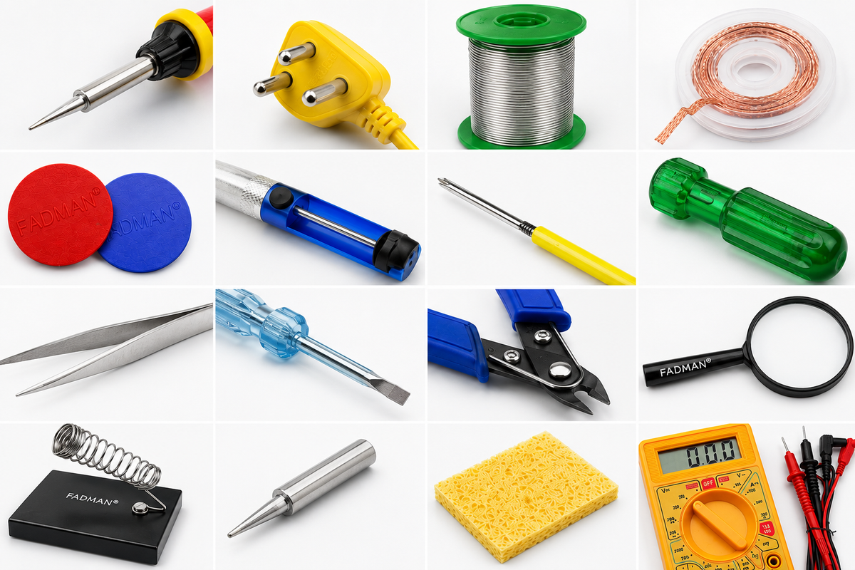 25W SOLDERING IRON KIT PACK OF 15