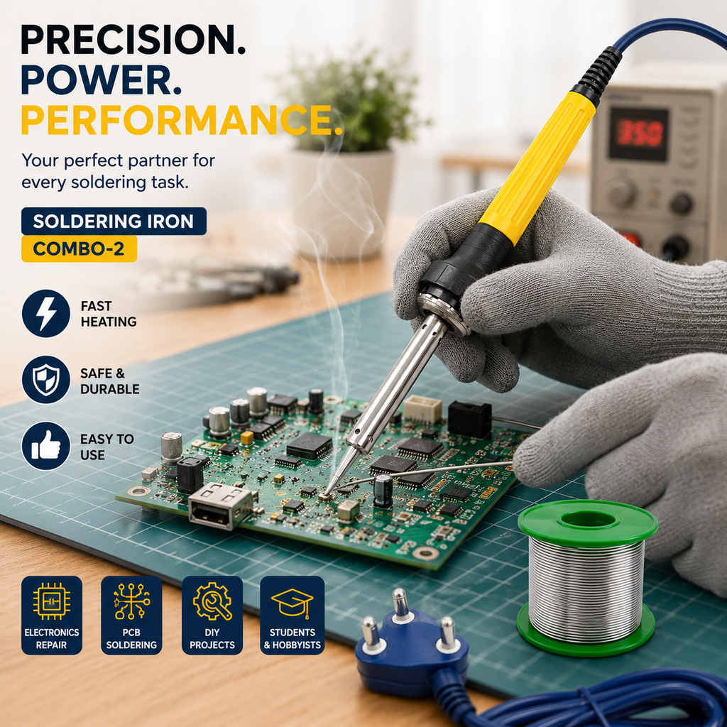 60W SOLDERING IRON KIT PACK OF 2