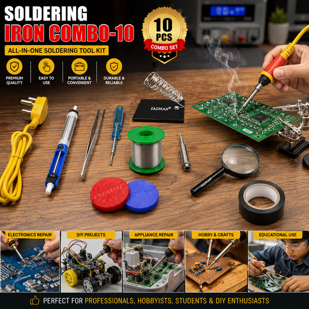 25W SOLDERING IRON KIT PACK OF 10