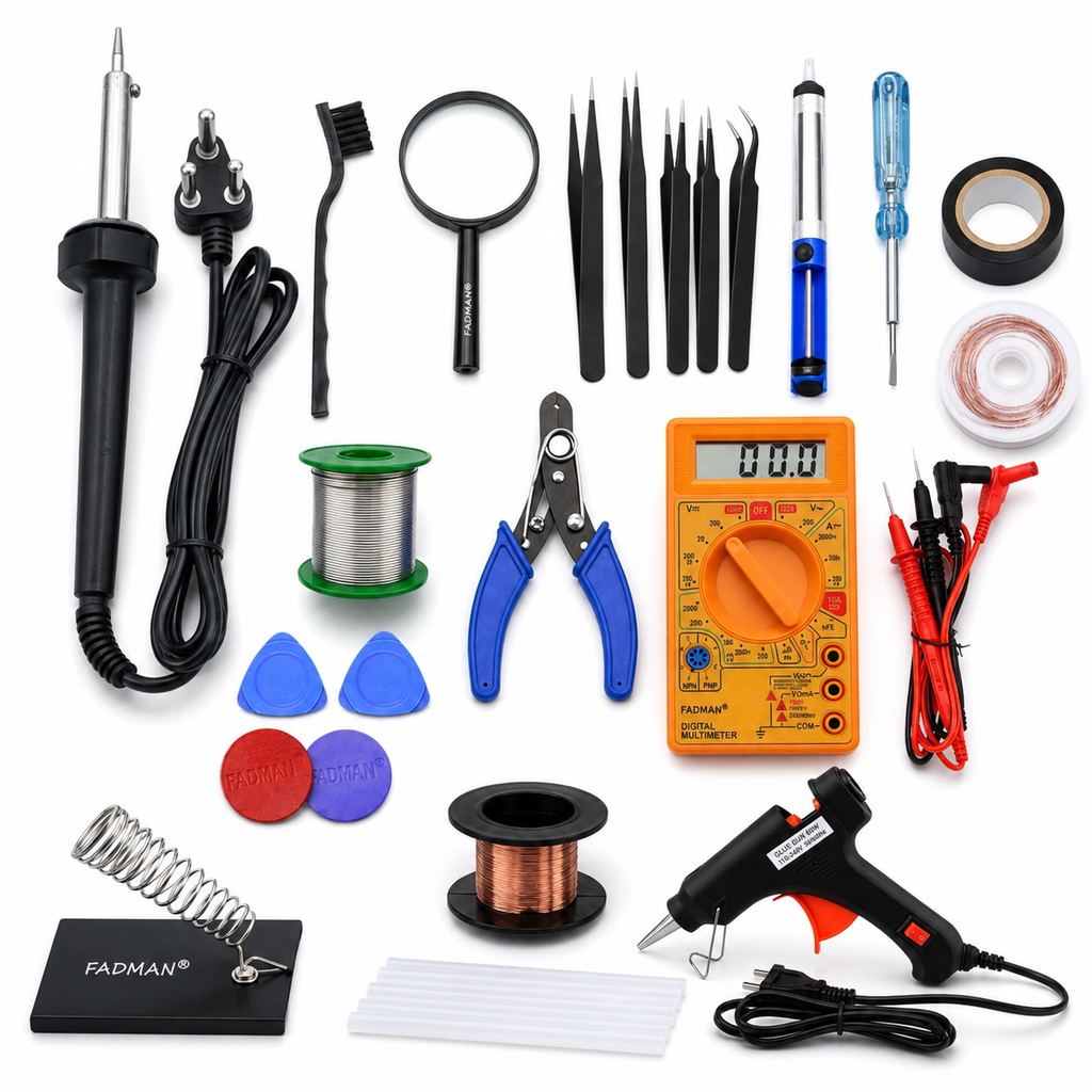60W SOLDERING IRON KIT PACK OF 17