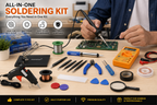 60W SOLDERING IRON KIT PACK OF 17